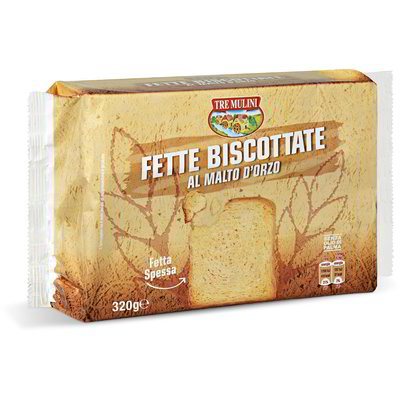 Fette biscottate al malto d'orzo