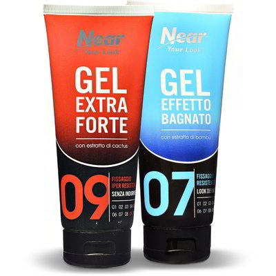 Gel capelli extraforte/effetto bagnato