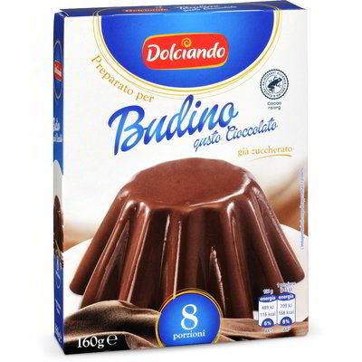 Preparato per budino gusto cioccolato