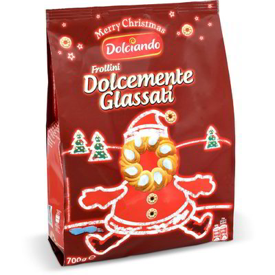 Biscotti frollini dolcemente glassati