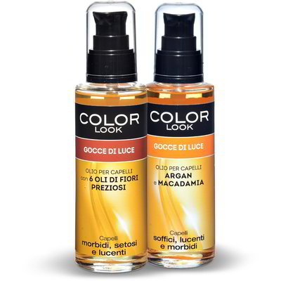 Olio per capelli argan / fiori preziosi