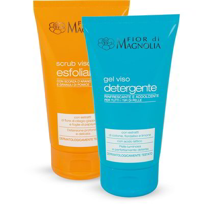 Gel viso detergente/Scrub viso esfoliante