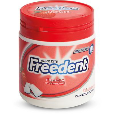 Chewing gum alla fragola