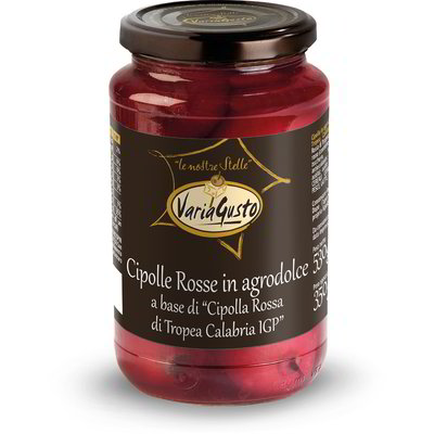 Cipolle rosse in agrodolce