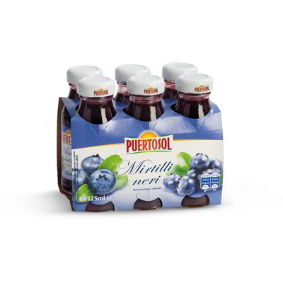 Succo di mirtilli neri