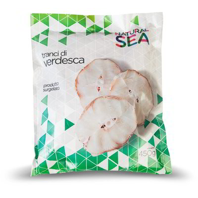 Tranci di verdesca surgelati