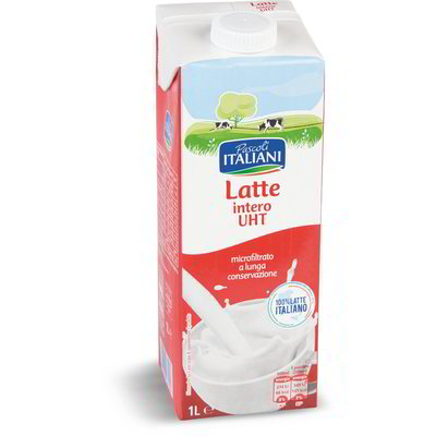Latte intero UHT a lunga conservazione