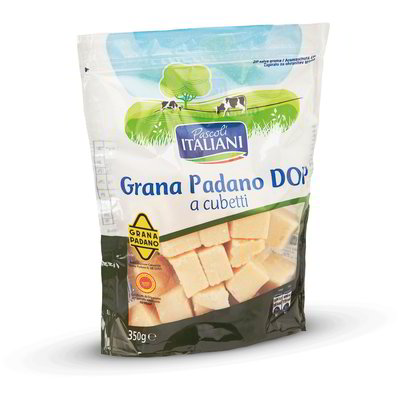 Formaggio Grana Padano DOP a cubetti