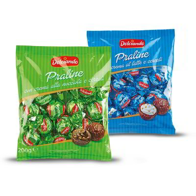 Cioccolatini praline ai cereali