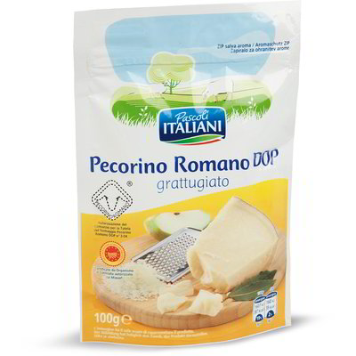 Formaggio Pecorino Romano DOP grattugiato