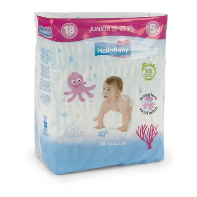 Pannolini junior per bambini 18 pezzi
