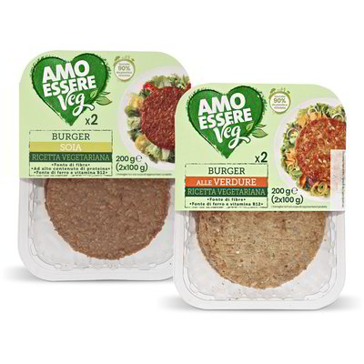 Burger soia / alle verdure