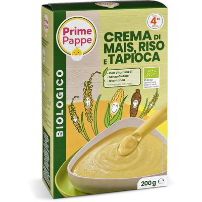 Crema di riso, mais e tapioca Bio