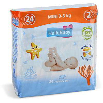 Pannolini mini per bambini 24 pezzi