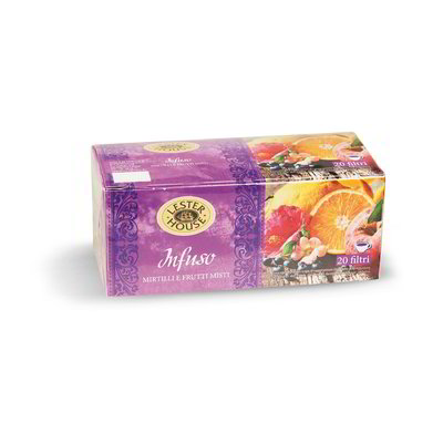 Infuso mirtilli e frutti misti