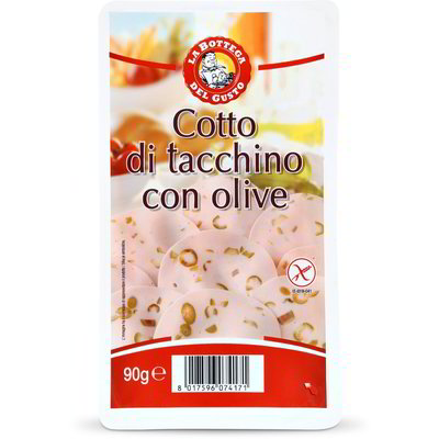Cotto di tacchino con olive