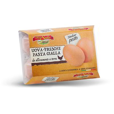 UOVA PASTA GIALLA DA ALL.TERRA 6PZ