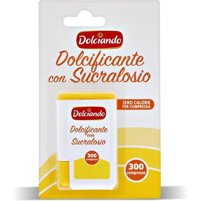Dolcificante con sucralosio