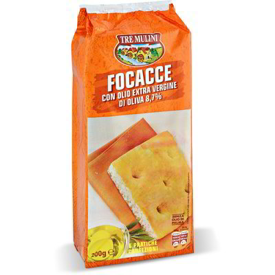 Focacce con olio extra vergine di oliva