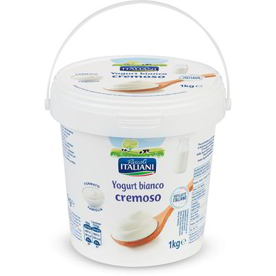 Yogurt bianco cremoso