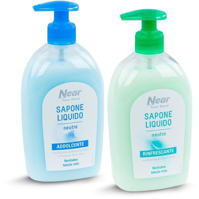 Sapone liquido neutro rinfrescante/addolcente
