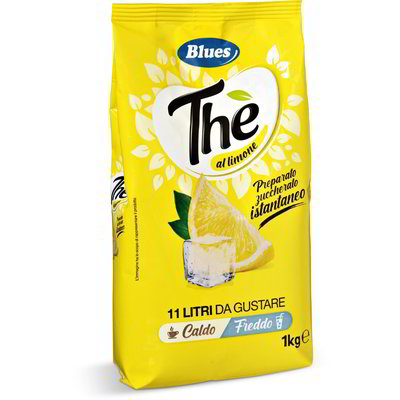 Preparato per tè al limone zuccherato istantaneo