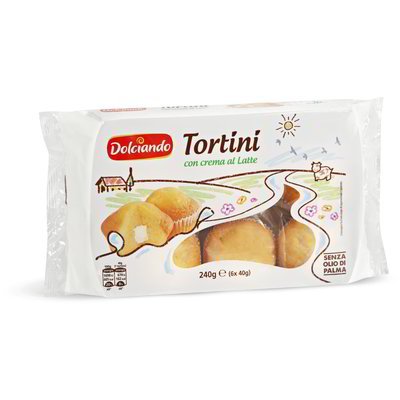 Tortini con crema al latte