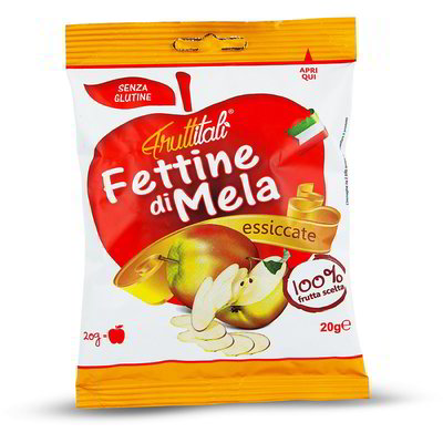 Fettine di mela essiccate