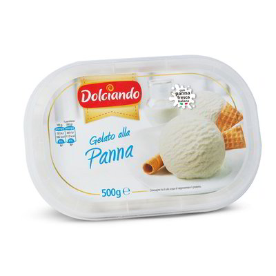 Vaschetta gelato alla panna
