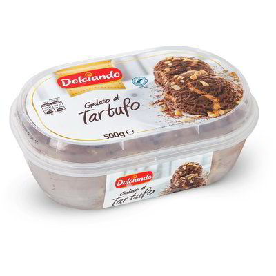 Vaschetta gelato al tartufo