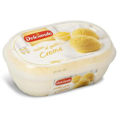 Vaschetta gelato alla crema
