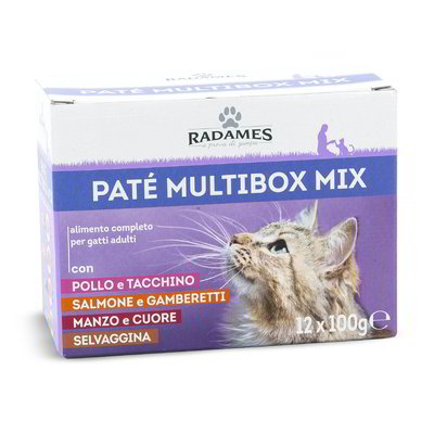 Patè multibox mix per gatti