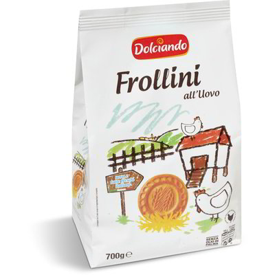 Biscotti frollini all'uovo