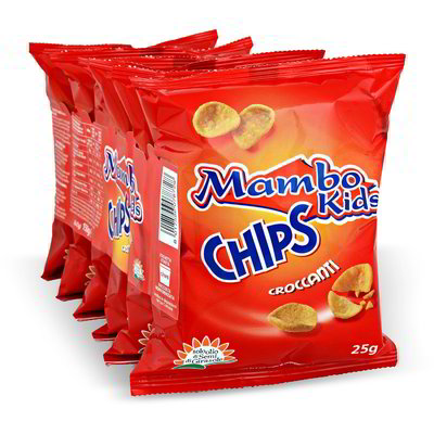Patatine chips croccanti 6 pezzi
