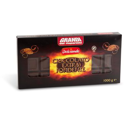 Tavoletta cioccolato extrafondente
