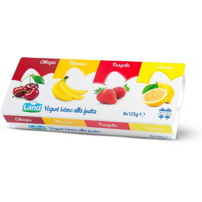 Yogurt intero alla frutta vari gusti