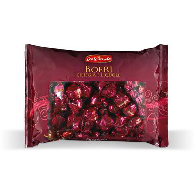 Boeri cioccolatini con ciliegia e liquore