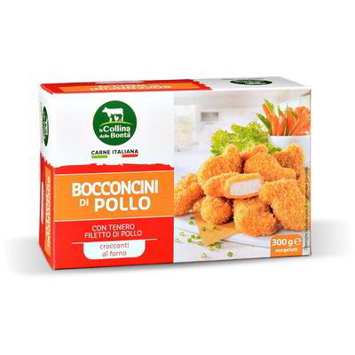 Bocconcini di pollo surgelati