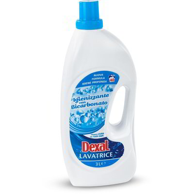 Detersivo liquido con bicarbonato per bucato a mano e in lavatrice