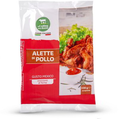 Alette di pollo gusto mexico surgelate