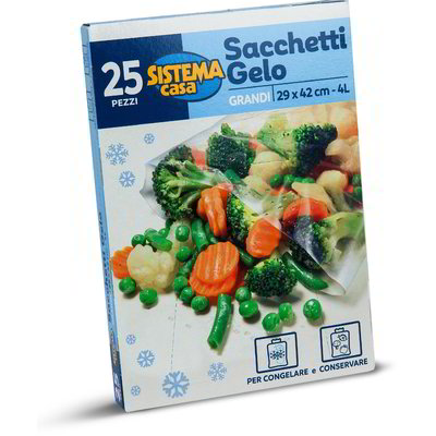 Sacchetti gelo grandi 25 pezzi