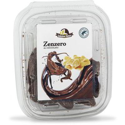 Zenzero ricoperto di cioccolato