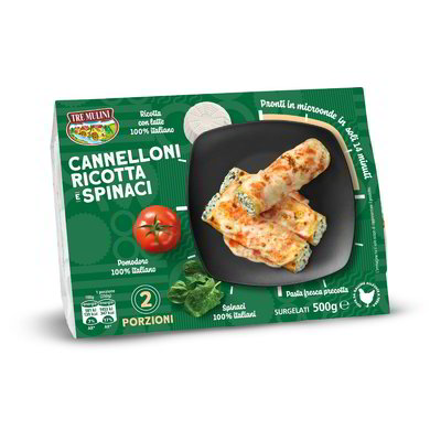 Cannelloni ricotta e spinaci surgelati