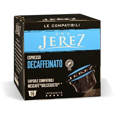 Capsule caffè espresso decaffeinato compatibili Nescafé ®DOLCEGUSTO® 16 pezzi
