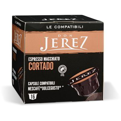 Capsule caffè espresso macchiato cortado compatibili Nescafé ®DOLCEGUSTO® 16pz
