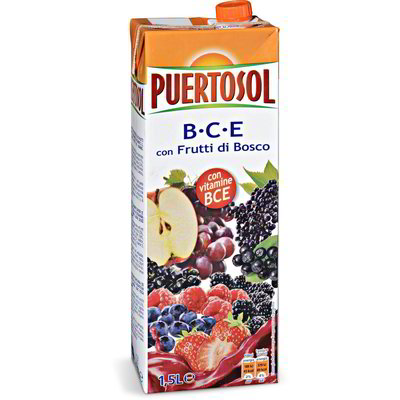 Bevanda con frutti di bosco e vitamina BCE
