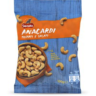 Anacardi tostati e salati