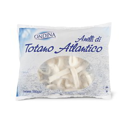 Anelli di totano atlantico surgelati