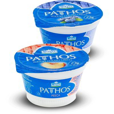 Yogurt greco pesca / mirtilli 0% grassi