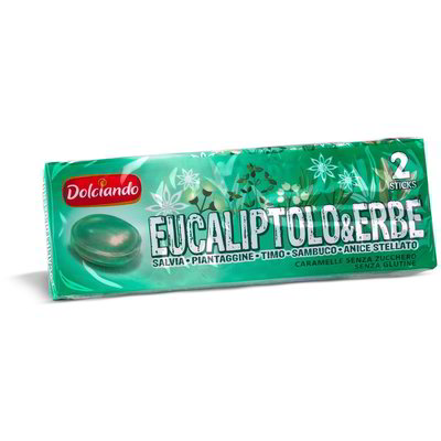Caramelle eucalipto & erbe 2 sticks